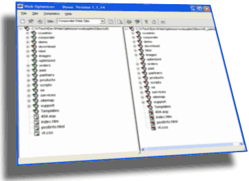 Web optimizer Screenshot